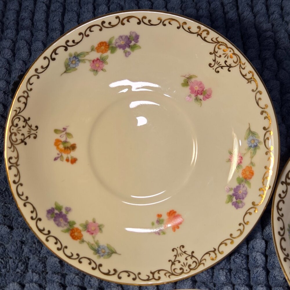 Noritake China Dresdoll 4716, Flat Saucer